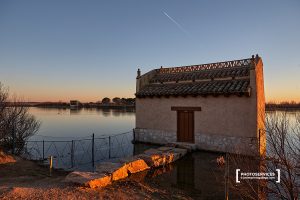 Uno de los observatorios de la Reserva Natural Lagunas de Villafáfila. Zamora. Castilla y León. España.© Javier Prieto Gallego