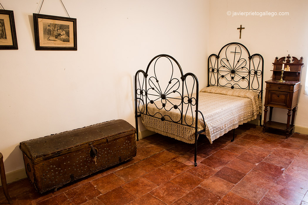 Dormitorio del tío del poeta. Museo Casa de José Zorrilla. Valladolid. Castilla y León. España © Javier Prieto Gallego