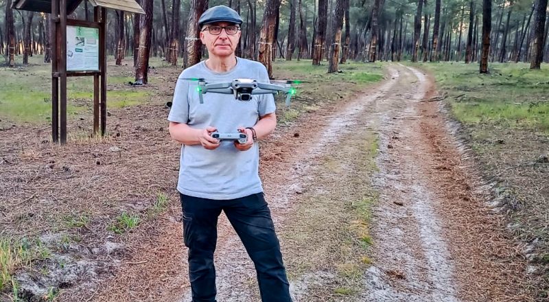 Javier Prieto Gallego. Piloto de drones.