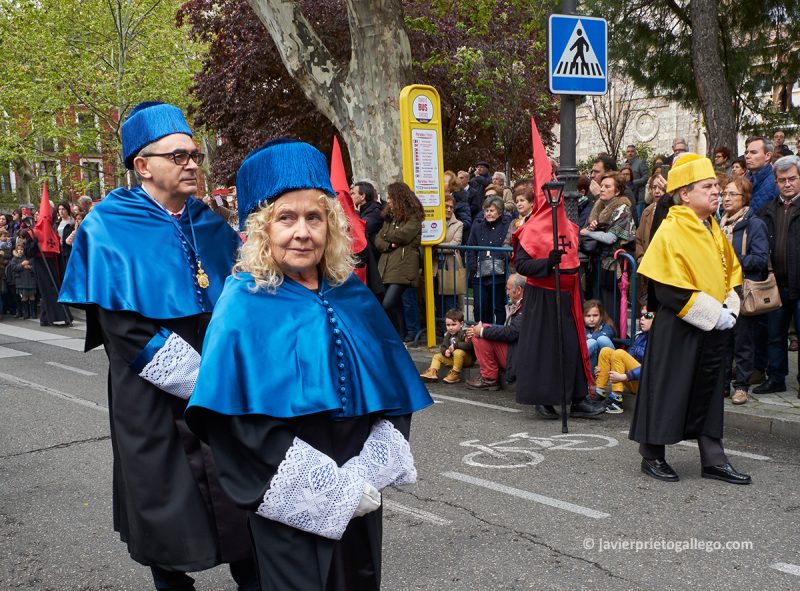 Hermandad Universitaria del Santo Cristo de la Luz. Jueves Santo. Valladolid. Castilla y León. España. © Javier Prieto Gallego