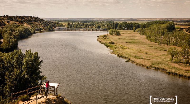 Embalse de San José. Castronuño.Río Duero. Valladolid. Castilla y León. España. © Javier Prieto Gallego