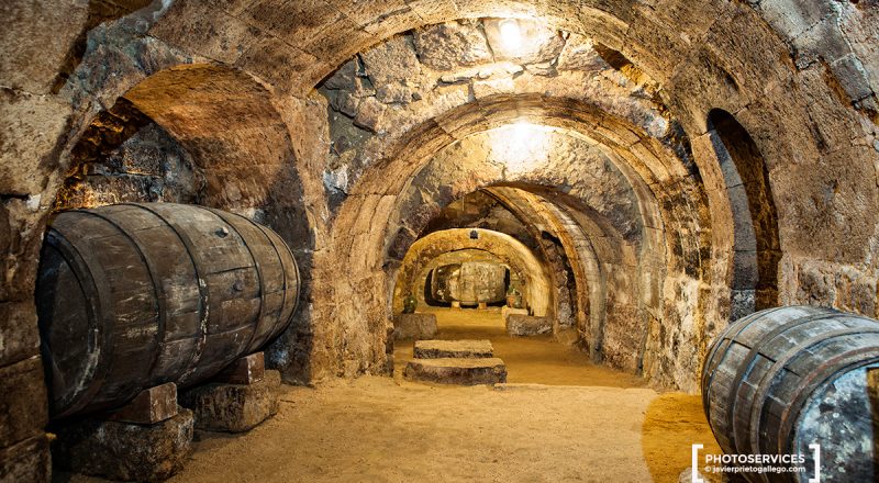Una de las galerías subterráneas que corren bajo la localidad de Astudillo. Localidad de Astudillo. Palencia. Castilla y León. España © Javier Prieto Gallego