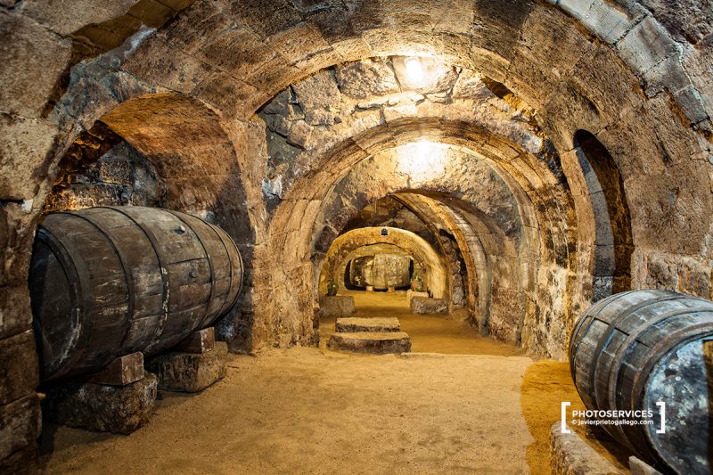 Una de las galerías subterráneas que corren bajo la localidad de Astudillo. Localidad de Astudillo. Palencia. Castilla y León. España © Javier Prieto Gallego