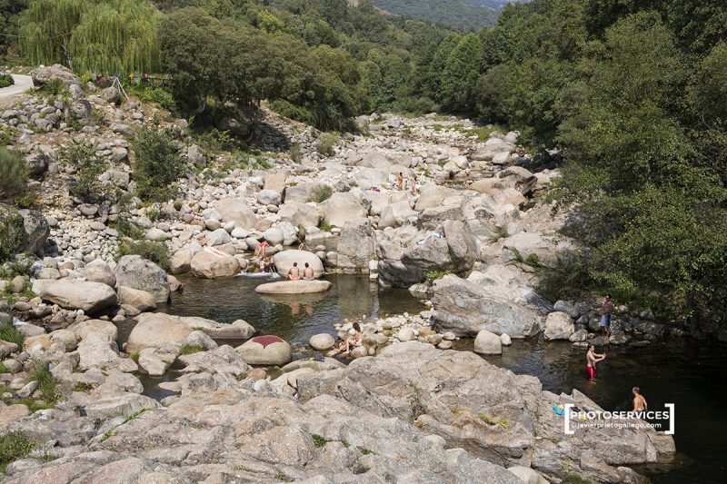 Garganta de Cuartos. Zona de Baño. Localidad de Viandar de la Vera. Comarca de la Vera. Cáceres. Extremadura. España. © Javier Prieto Gallego