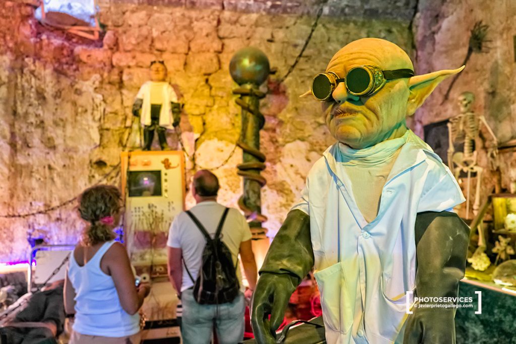 Sala de El Laboratorio. El Castillo Encantado. Castillo de Trigueros del Valle, siglo XV. Valladolid. Castilla y León. España. © Javier Prieto Gallego