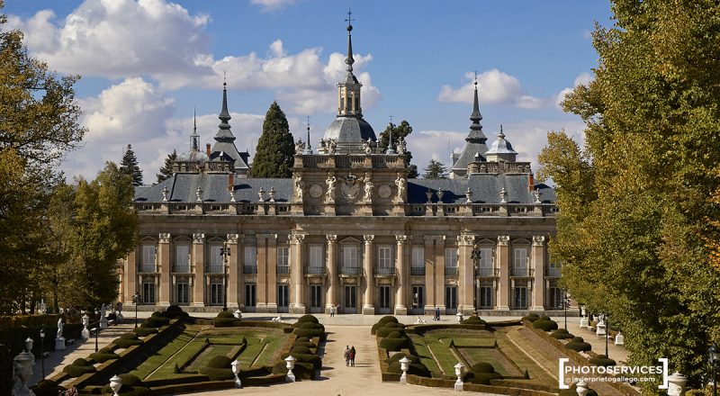 Fachada meridional del Palacio Real de La Granja de San Ildefonso. Segovia. España. © Javier Prieto Gallego;