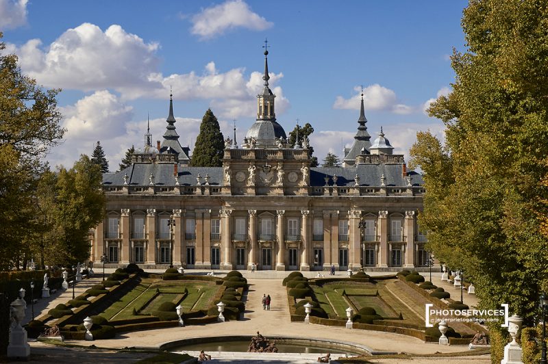 Fachada meridional del Palacio Real de La Granja de San Ildefonso. Segovia. España. © Javier Prieto Gallego;