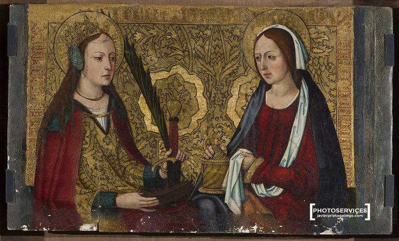 La Magdalena y Santa Catalina. San Miguel del Pino. Valladolid. © Javier Prieto Gallego;