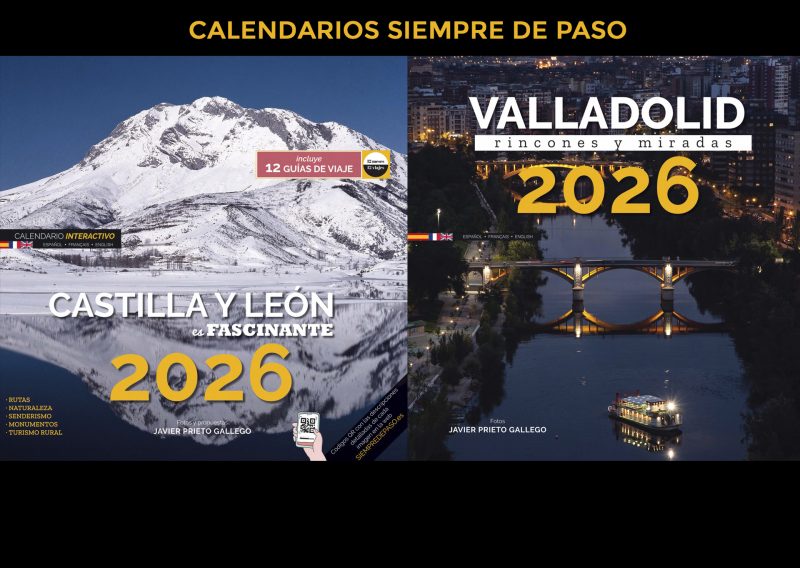 Portadas de los calendarios 2026 de SIEMPRE DE PASO